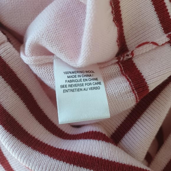 Milly Striped Crew Neck Sweater - Picture 8 of 9